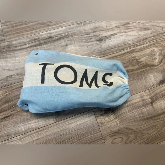 Toms Espadrilles Hologram Transparent Clear Silver Rope Wrapped Slip-On Size 9 - Picture 10 of 10